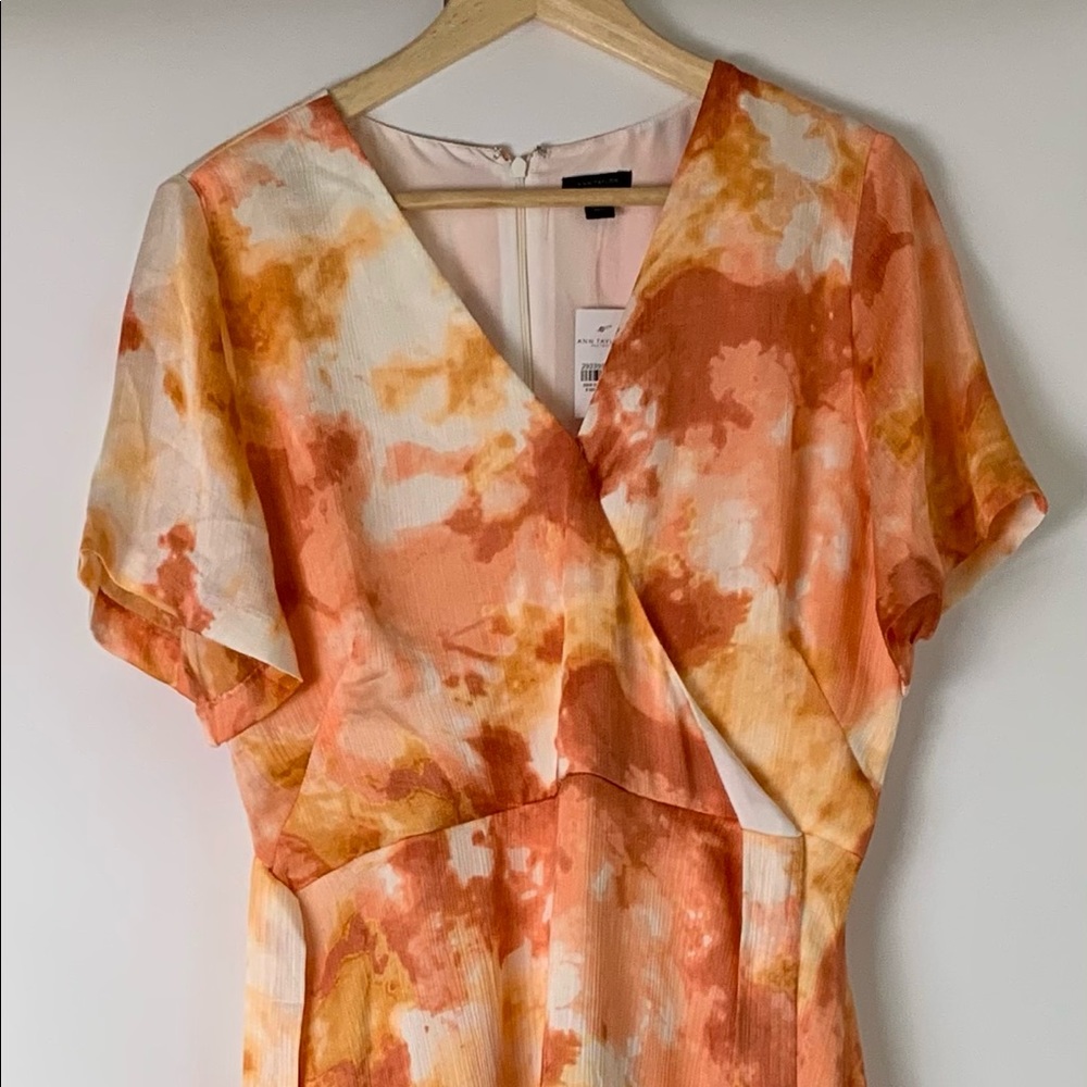 NEVER WORN- Ann Taylor Factory Tie Die Dress